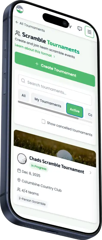 Scramble Tournament