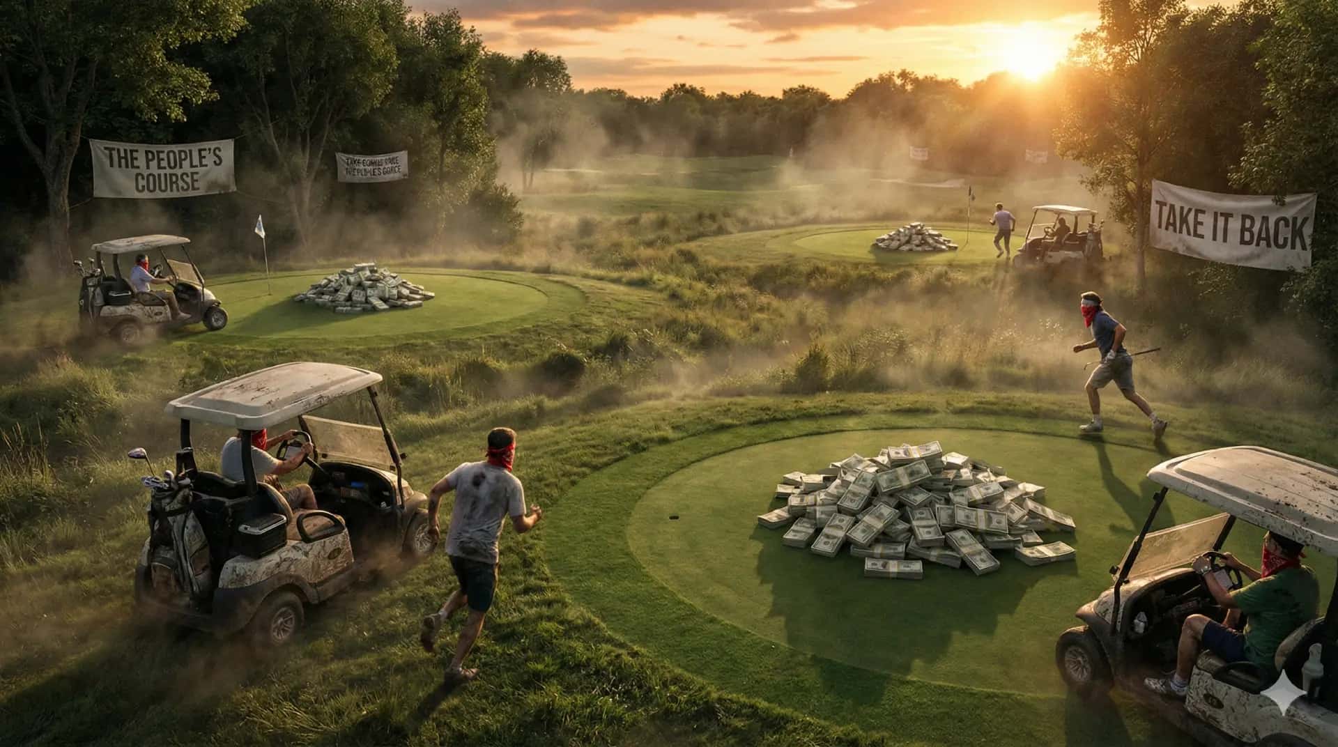 Skins golf game